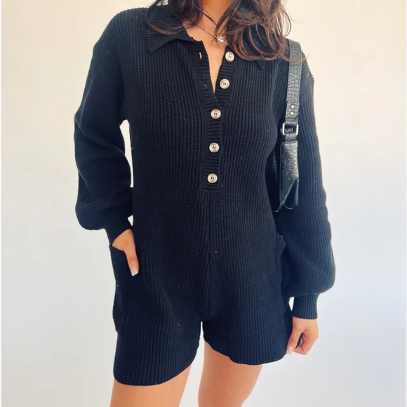 Free to Be Knit Romper - Picture 9 of 9